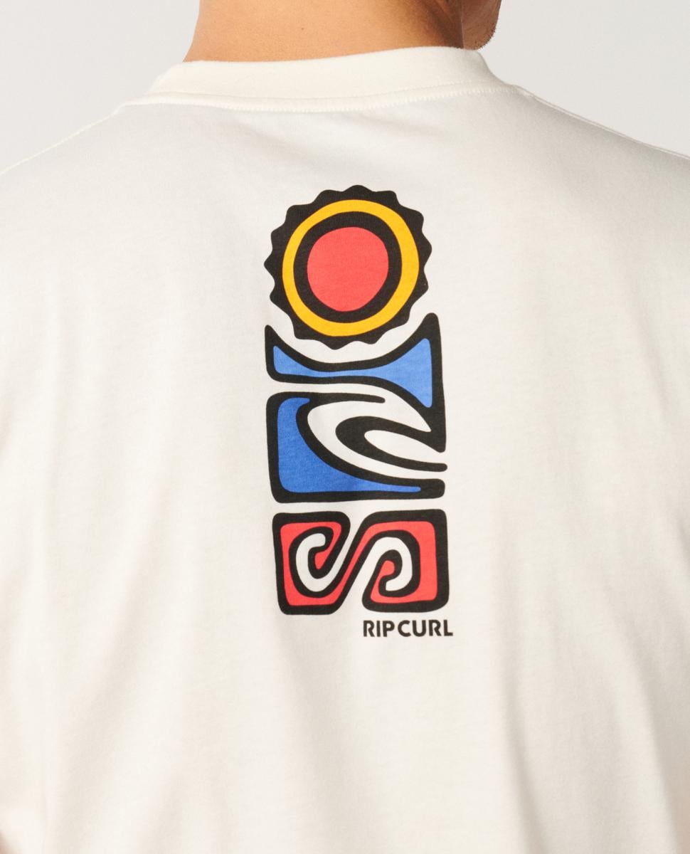 Rip Curl S.series Vc Stack Tee Bone. Rip Curl Tees in Mens Tees & Mens T-shirts & Singlets. Code: 16IMTE