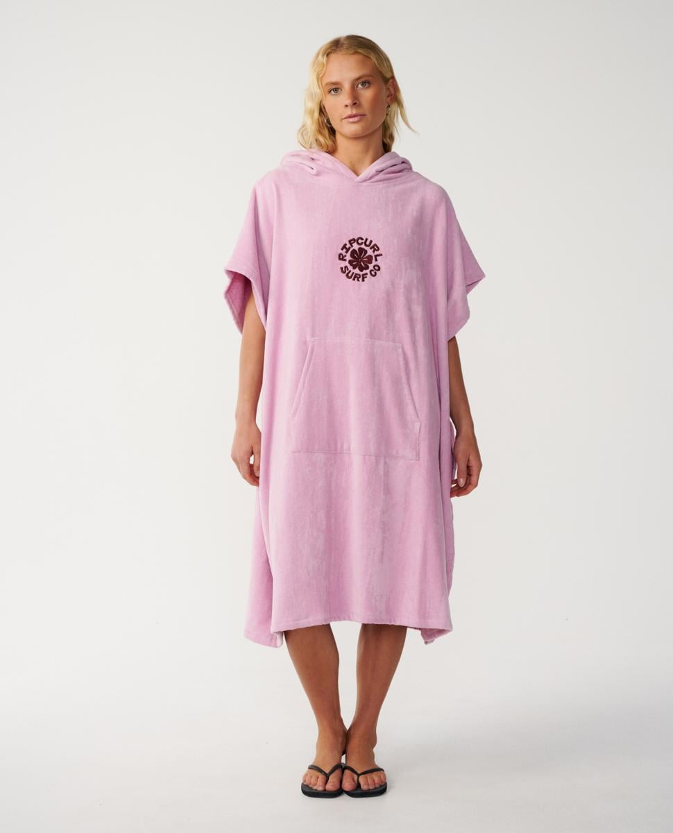 Rip Curl Icon Hooded Towel Mauve. Rip Curl Towels in Womens Towels & Womens Accessories. Code: 17OWTO