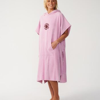 Rip Curl Icon Hooded Towel Mauve. Rip Curl Towels in Womens Towels & Womens Accessories. Code: 17OWTO