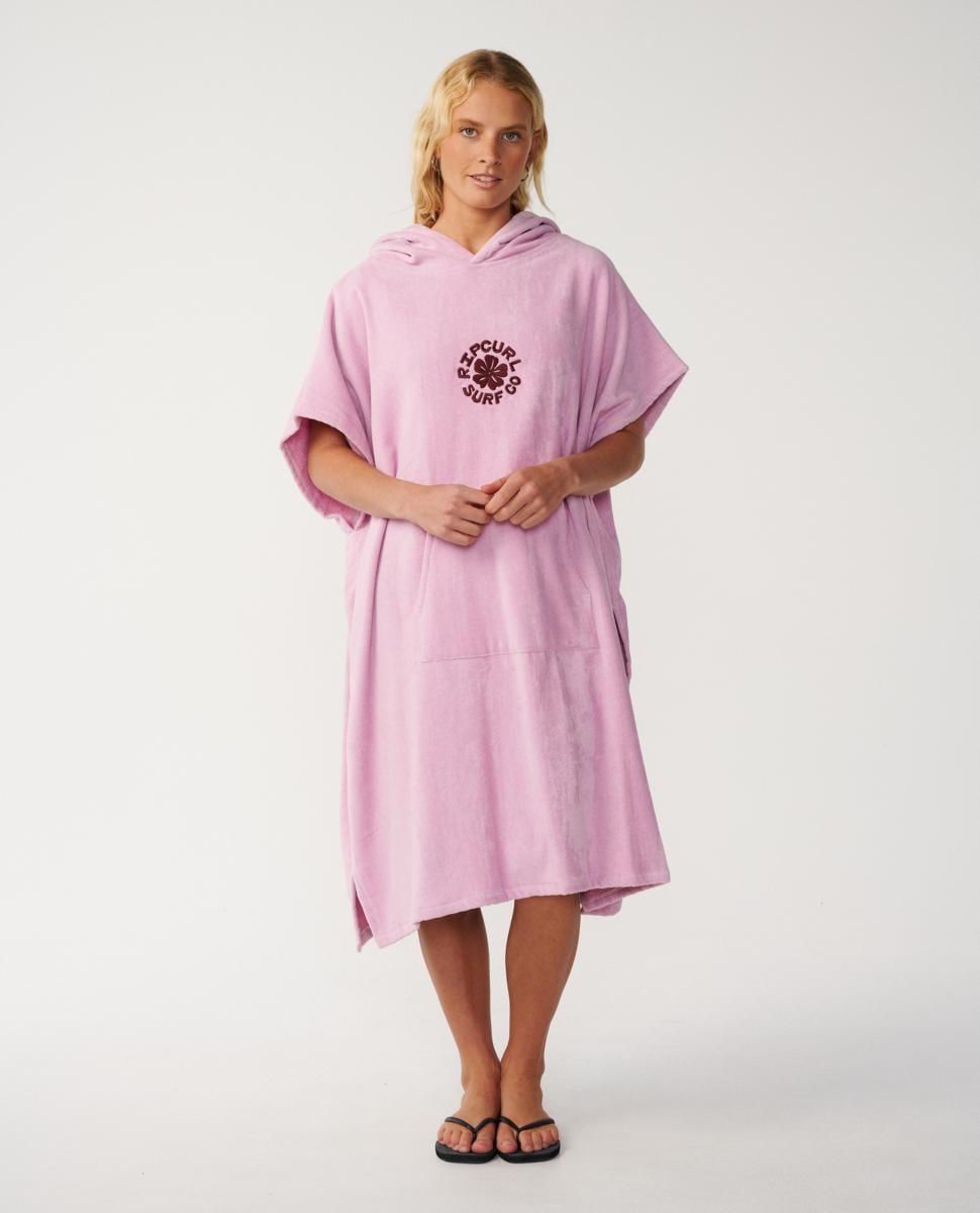 Rip Curl Icon Hooded Towel Mauve. Rip Curl Towels in Womens Towels & Womens Accessories. Code: 17OWTO