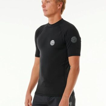 Rip Curl Icons Upf Brushed S/s Black. Rip Curl Rashvests in Mens Rashvests & Mens Wetsuits. Code: 195MRV