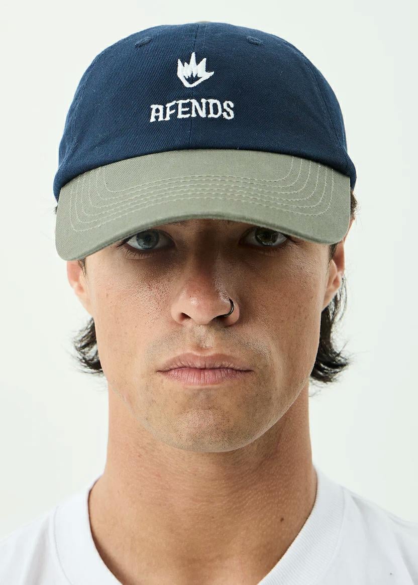Afends Burnin Six Panel Cap Deep Sea Sycmore. Afends Hats & Caps in Mens Hats & Caps & Mens Headwear. Code: A250600