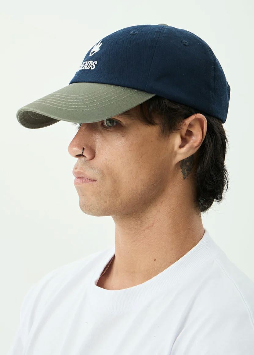 Afends Burnin Six Panel Cap Deep Sea Sycmore. Afends Hats & Caps in Mens Hats & Caps & Mens Headwear. Code: A250600