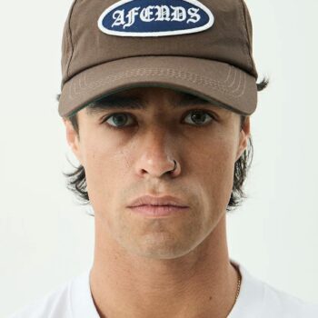 Afends Summit Five Panel Cap Coffee. Afends Hats & Caps in Mens Hats & Caps & Mens Headwear. Code: A253616