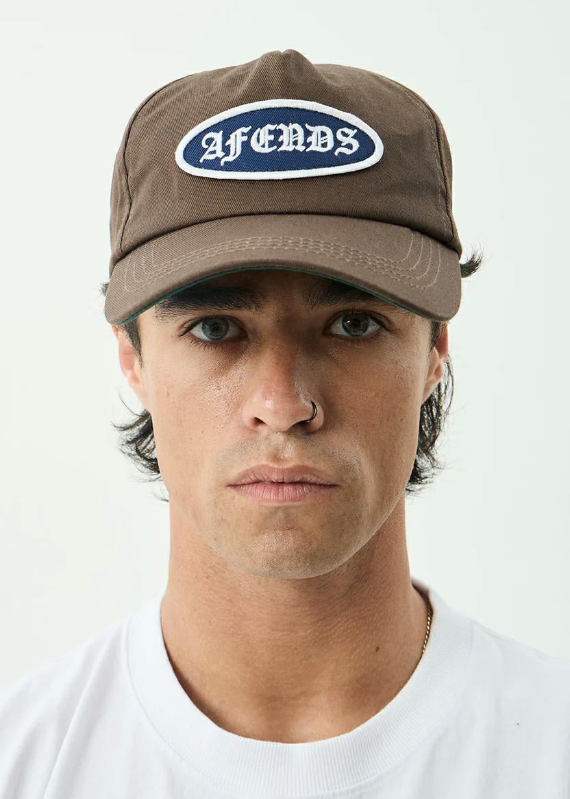 Afends Summit Five Panel Cap Coffee. Afends Hats & Caps in Mens Hats & Caps & Mens Headwear. Code: A253616