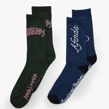 Afends Horoscope 2 Pack Socks Multi. Afends Socks, Underwear, Pyjamas in Mens Socks, Underwear, Pyjamas & Mens Footwear. Code: A263661