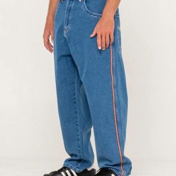 Rusty Flip Daddy 2.0 Jean - Mid Middy Blue. Rusty Jeans in Mens Jeans & Mens Pants & Jeans. Code: DEM0024