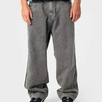 Rusty Flip Daddy 2.0 Jean-washe Washed Black / Grey. Rusty Jeans in Mens Jeans & Mens Pants & Jeans. Code: DEM0099
