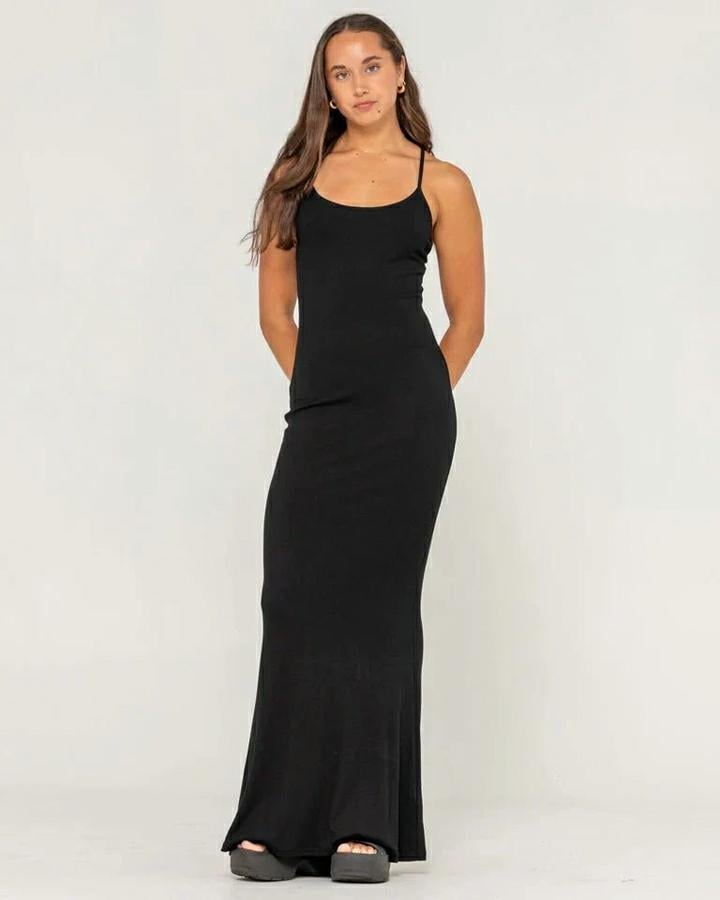 Rusty Nicky Slip Maxi Dress Black. Rusty Dresses in Womens Dresses & Womens Skirts, Dresses & Jumpsuits. Code: DRL1313