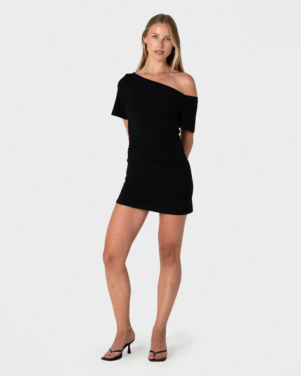 Rusty Sally Slouch Off Shoulder Black. Rusty Dresses in Womens Dresses & Womens Skirts, Dresses & Jumpsuits. Code: DRL1331