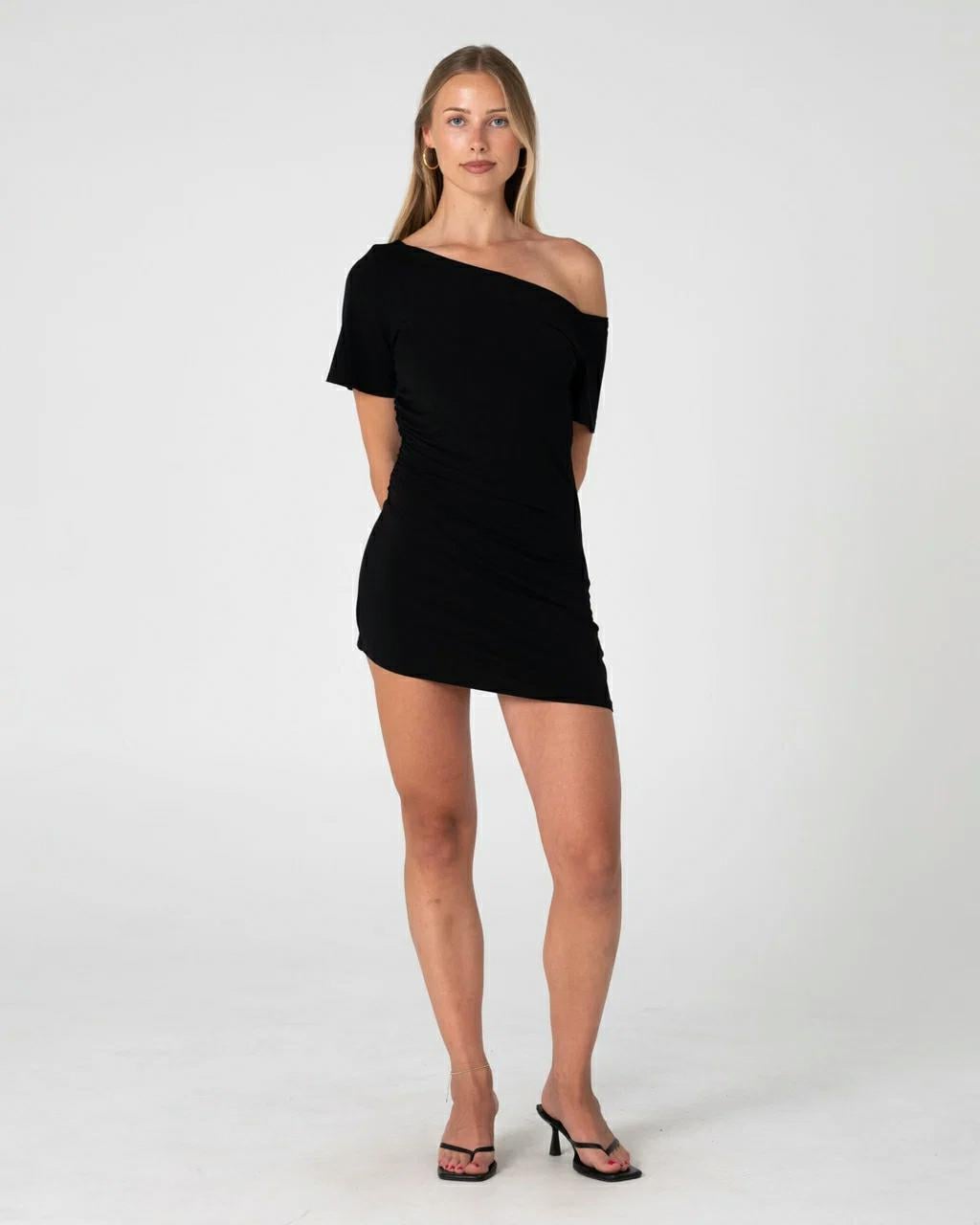 Rusty Sally Slouch Off Shoulder Black. Rusty Dresses in Womens Dresses & Womens Skirts, Dresses & Jumpsuits. Code: DRL1331