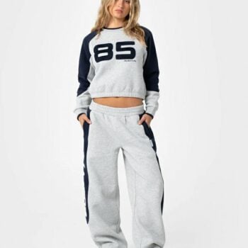 Rusty Harvest Cropped Crew Neck Grey Marle. Rusty Knitwears in Womens Knitwears & Womens Jackets, Jumpers & Knits. Code: FTL0894