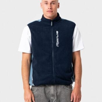 Rusty Phantom Polar Fleece Vest Navy Blue. Rusty Sweats in Mens Sweats & Mens Jackets, Jumpers & Knits. Code: FTM1211