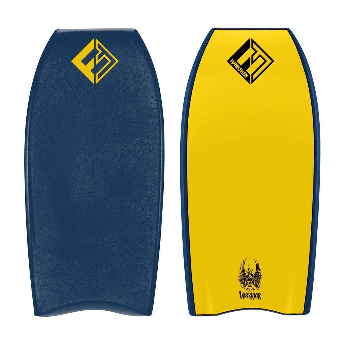 Funkshen Funkshen Warrior Pe Mid Blue Yellow. Funkshen Bodyboards in Boardsports Bodyboards & Boardsports Bodyboard. Code: FWE