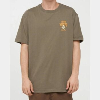 The Mad Hueys Caught Fk Skull Tee Oli Olive. The Mad Hueys Tees in Mens Tees & Mens T-shirts & Singlets. Code: H426M01005
