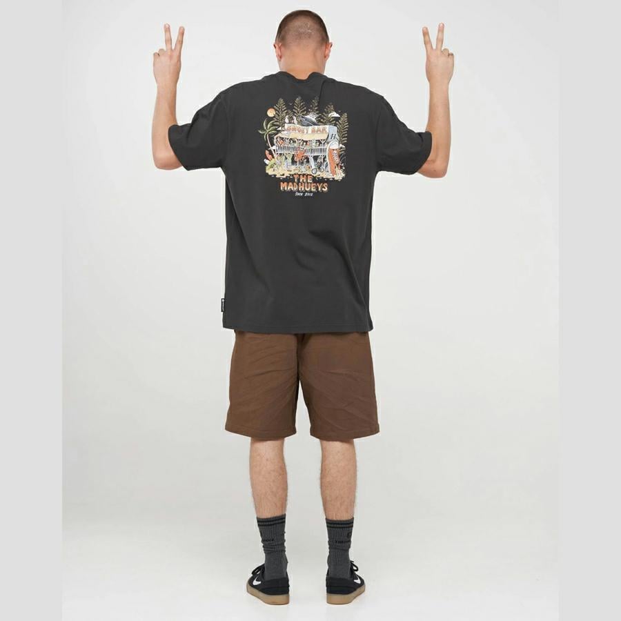 The Mad Hueys Shoey Bar Tee Vint Black Vintage Black. The Mad Hueys Tees - Long Sleeve in Mens Tees - Long Sleeve & Mens T-shirts & Singlets. Code: H426M01018