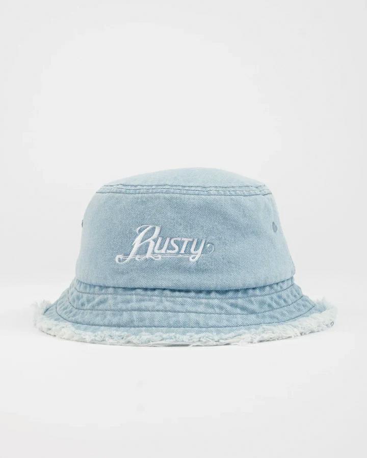 Rusty Beta Denim Bucket Hat Sky Blue. Rusty Hats & Caps in Womens Hats & Caps & Womens Headwear. Code: HHL0618