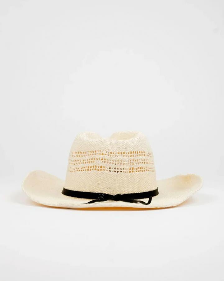 Rusty Rowdy Cowboy Straw Hat Bone. Rusty Hats & Caps in Womens Hats & Caps & Womens Headwear. Code: HHL0621