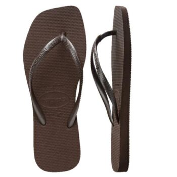 Havaianas Slim Square Dark Brown Dark Brown. Havaianas Thongs in Womens Thongs & Womens Footwear. Code: HSSB0027