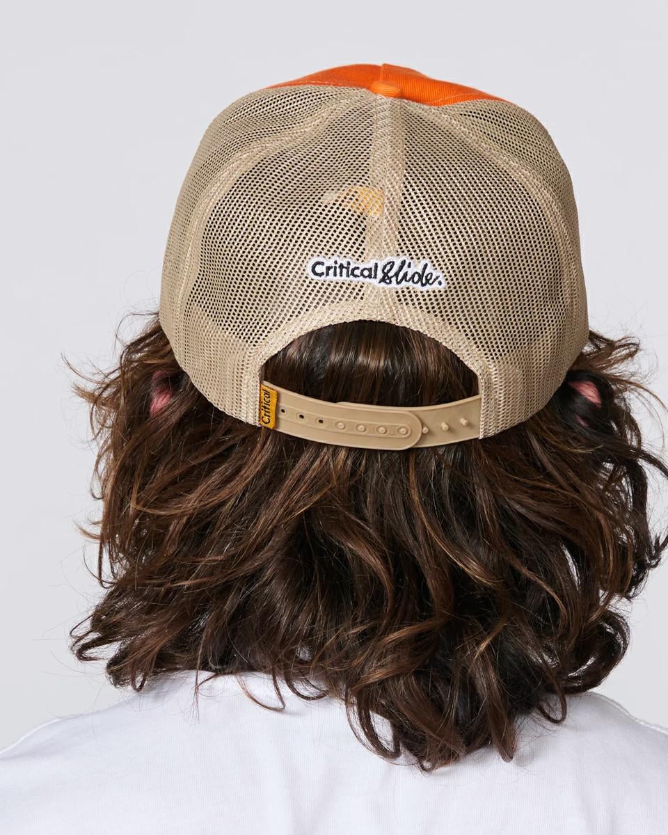Critical Slide Society Club Trucker Cap Orange. Critical Slide Society Hats & Caps in Mens Hats & Caps & Mens Headwear. Code: HW26006