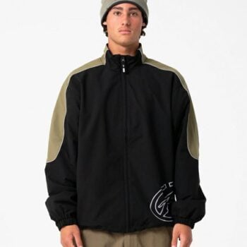 Rusty Frontline Track Jacket Black. Rusty Jackets in Mens Jackets & Mens Jackets, Jumpers & Knits. Code: JKM0582