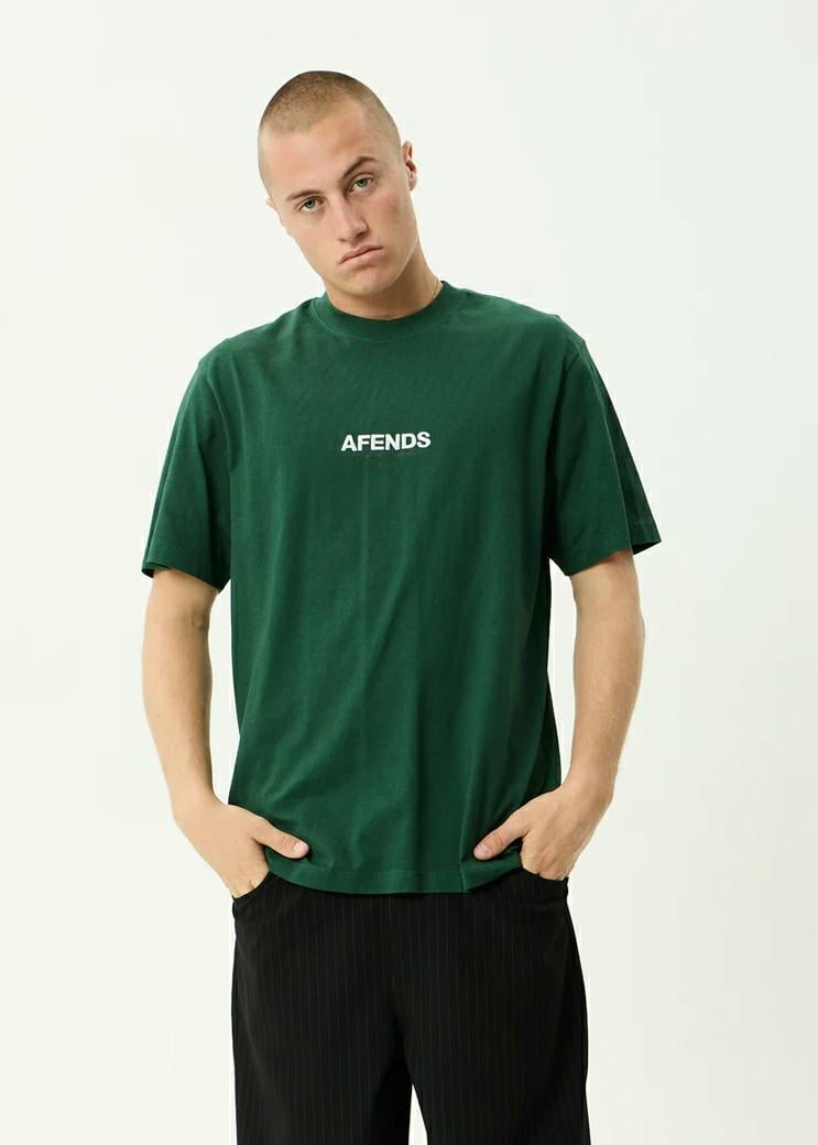 Afends Vinyl Retro Tee Washed Pine. Afends Tees in Mens Tees & Mens T-shirts & Singlets. Code: M230004