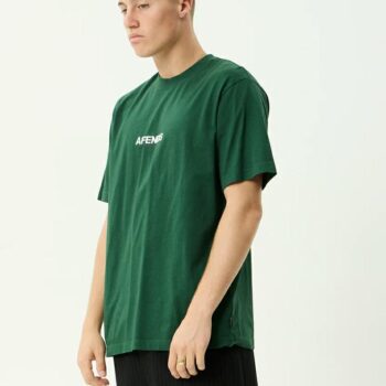 Afends Vinyl Retro Tee Washed Pine. Afends Tees in Mens Tees & Mens T-shirts & Singlets. Code: M230004