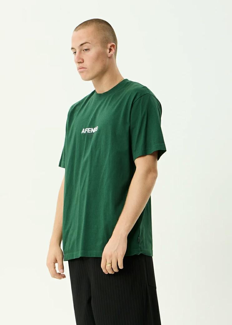 Afends Vinyl Retro Tee Washed Pine. Afends Tees in Mens Tees & Mens T-shirts & Singlets. Code: M230004