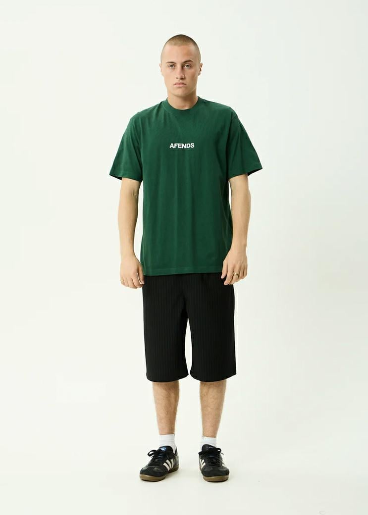 Afends Vinyl Retro Tee Washed Pine. Afends Tees in Mens Tees & Mens T-shirts & Singlets. Code: M230004