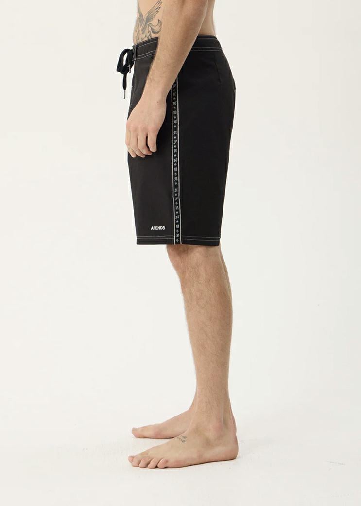 Afends The Wreck Fw Bshorts 20 Black. Afends Boardshorts - Fitted Waist in Mens Boardshorts - Fitted Waist & Mens Shorts. Code: M250301