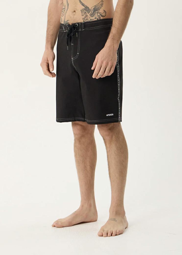 Afends The Wreck Fw Bshorts 20 Black. Afends Boardshorts - Fitted Waist in Mens Boardshorts - Fitted Waist & Mens Shorts. Code: M250301