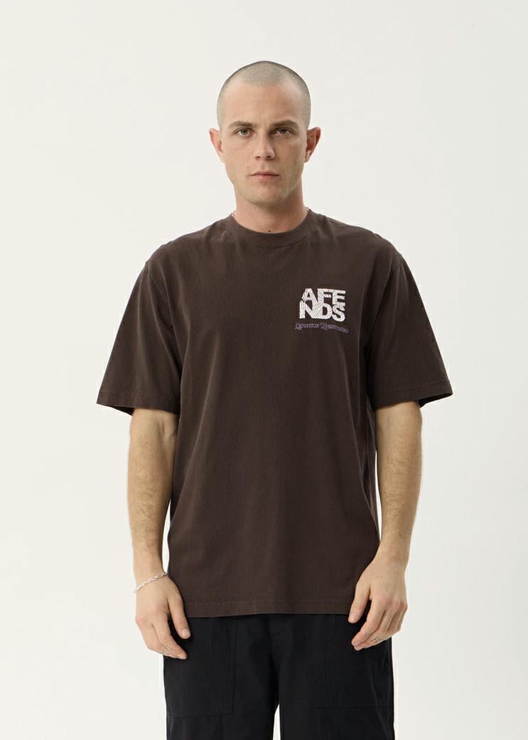 Afends Funnel Retro Tee W Coffe Washed Coffee. Afends Tees in Mens Tees & Mens T-shirts & Singlets. Code: M263008