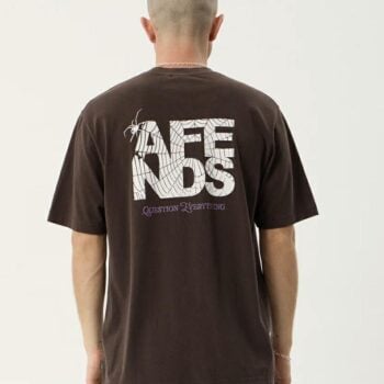 Afends Funnel Retro Tee W Coffe Washed Coffee. Afends Tees in Mens Tees & Mens T-shirts & Singlets. Code: M263008