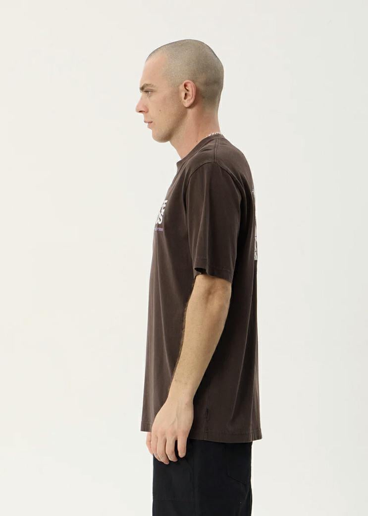 Afends Funnel Retro Tee W Coffe Washed Coffee. Afends Tees in Mens Tees & Mens T-shirts & Singlets. Code: M263008