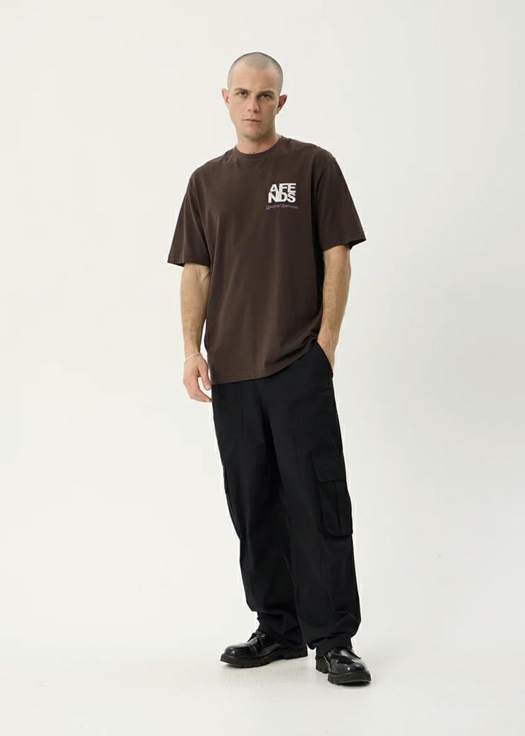 Afends Funnel Retro Tee W Coffe Washed Coffee. Afends Tees in Mens Tees & Mens T-shirts & Singlets. Code: M263008