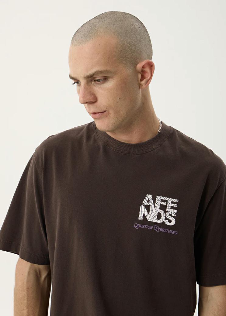 Afends Funnel Retro Tee W Coffe Washed Coffee. Afends Tees in Mens Tees & Mens T-shirts & Singlets. Code: M263008