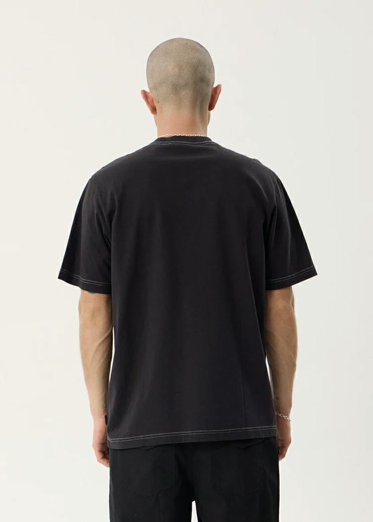 Afends Trophy Retro Tee Stblack Stone Black. Afends Tees in Mens Tees & Mens T-shirts & Singlets. Code: M263010