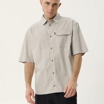 Afends Lennox Ss Tee Olive Strip Olive Stripe. Afends Tees in Mens Tees & Mens T-shirts & Singlets. Code: M263201