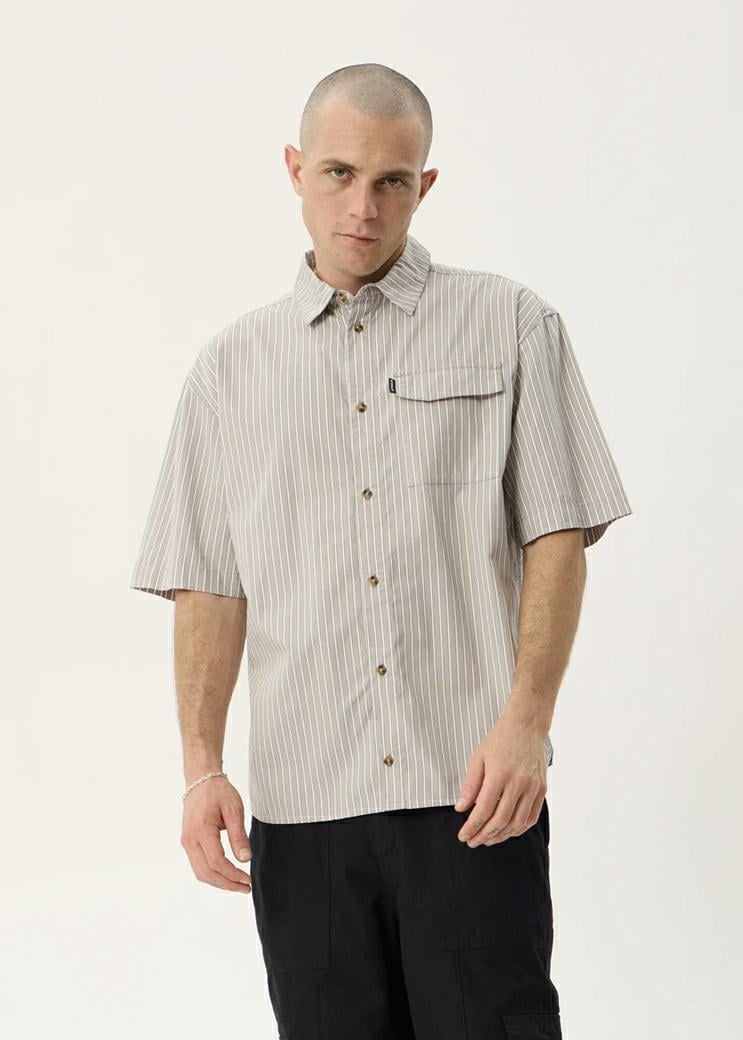 Afends Lennox Ss Tee Olive Strip Olive Stripe. Afends Tees in Mens Tees & Mens T-shirts & Singlets. Code: M263201