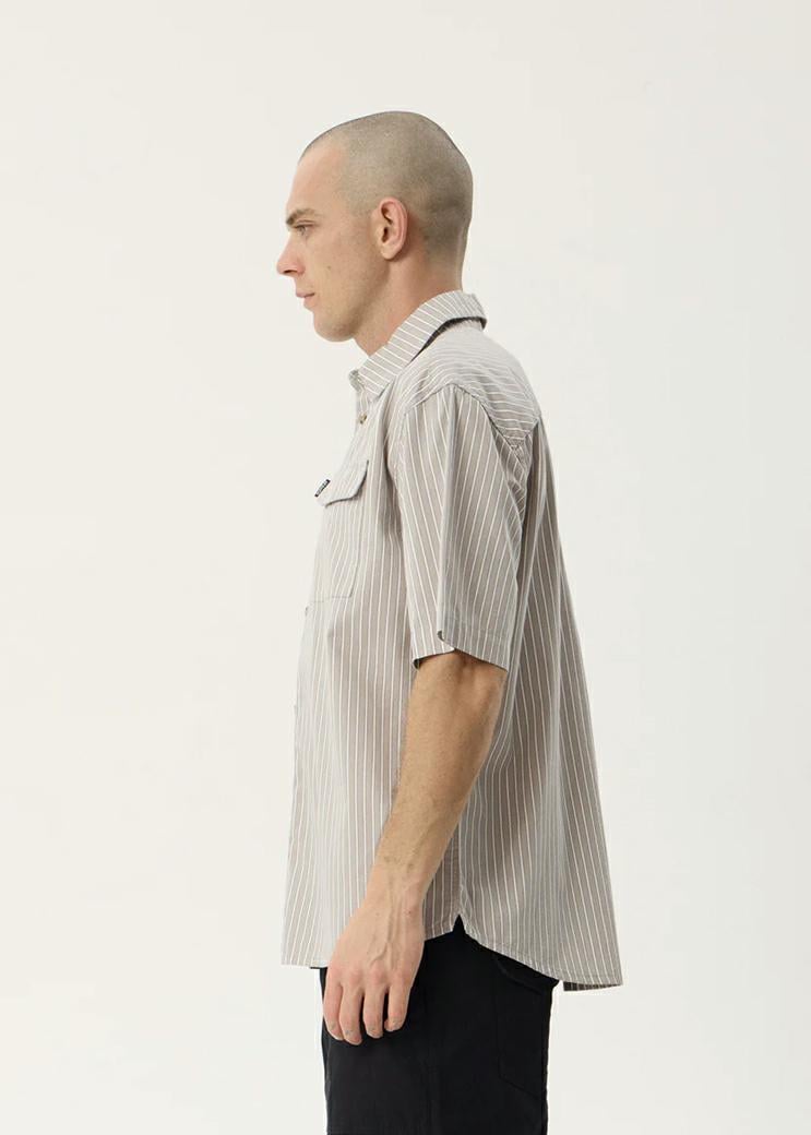 Afends Lennox Ss Tee Olive Strip Olive Stripe. Afends Tees in Mens Tees & Mens T-shirts & Singlets. Code: M263201