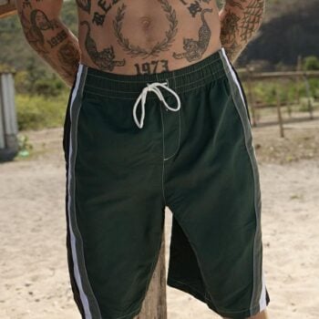 Afends Tallows Swim Short Pine. Afends Boardshorts - Elastic Waist in Mens Boardshorts - Elastic Waist & Mens Shorts. Code: M263352