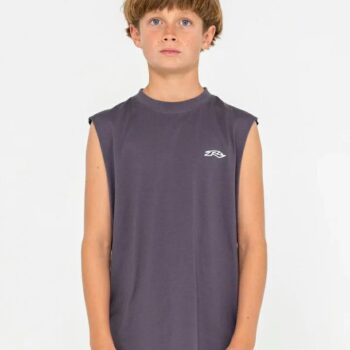 Rusty Registered Muscle Boys Coal. Rusty Singlets & Tanks in Boys Singlets & Tanks & Boys T-shirts & Singlets. Code: MSB0104