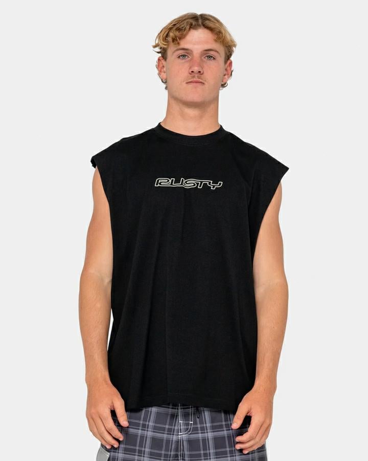 Rusty Flip Daddy Muscle Black 1. Rusty Singlets & Tanks in Mens Singlets & Tanks & Mens T-shirts & Singlets. Code: MSM0320