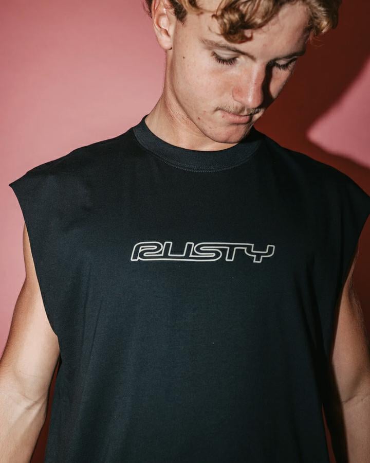 Rusty Flip Daddy Muscle Black 1. Rusty Singlets & Tanks in Mens Singlets & Tanks & Mens T-shirts & Singlets. Code: MSM0320