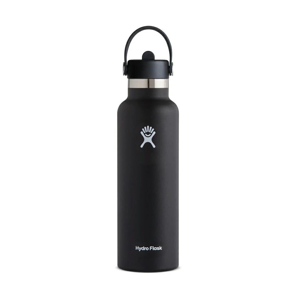 Hydro Flask Hydro 21oz Standard Mouth With Flex Straw Cap Black. Hydro Flask Drinkware in Generic Drinkware & Generic Accessories. Code: S21FS