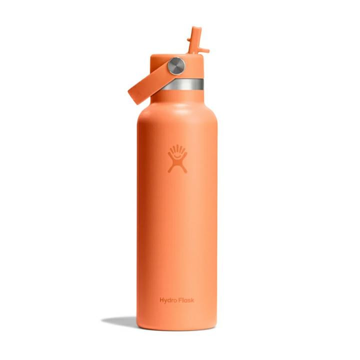 Hydro Flask Hydro 21oz Standard Mouth With Flex Straw Cap Nectar Orange. Hydro Flask Drinkware in Generic Drinkware & Generic Accessories. Code: S21FS