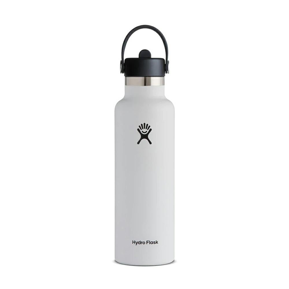 Hydro Flask Hydro 21oz Standard Mouth With Flex Straw Cap White. Hydro Flask Drinkware in Generic Drinkware & Generic Accessories. Code: S21FS