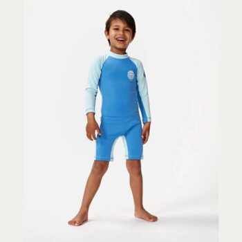 Rip Curl Icons Uv Brushed Long Sleeve Spring Rash Vest - Boys (1-8 Years) Blue Gum. Rip Curl Rashvests in Toddlers Rashvests & Toddlers Wetsuits. Code: TNJTRV