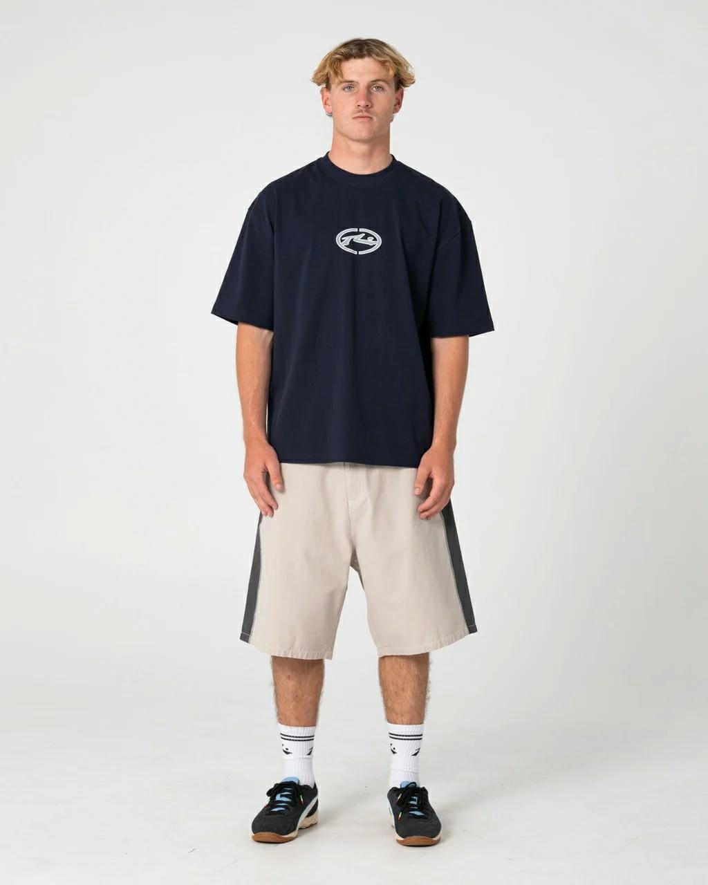 Rusty Turbo Short Sleeve Tee Navy Blue. Rusty Tees in Mens Tees & Mens T-shirts & Singlets. Code: TTM3043