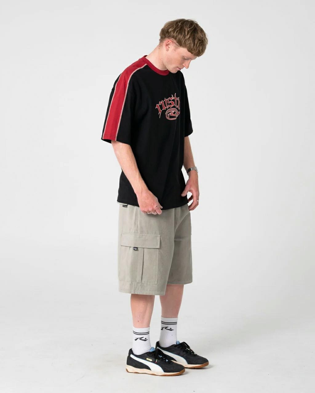 Rusty Scream Short Sleeve Tee Black 2. Rusty Tees in Mens Tees & Mens T-shirts & Singlets. Code: TTM3096